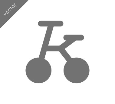 Bisiklet basit simgesi