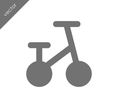 Bisiklet basit simgesi