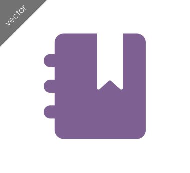 Telefon rehberi simgesi.