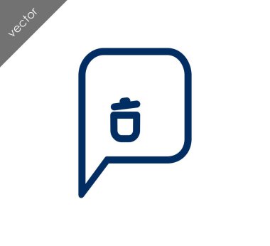 Sohbet simgesi tasarım