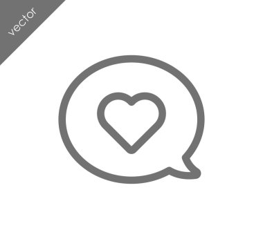 Sohbet simgesi tasarım