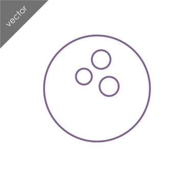 Bowling topu simgesi