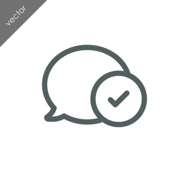 Teyit edilen sohbet simgesi