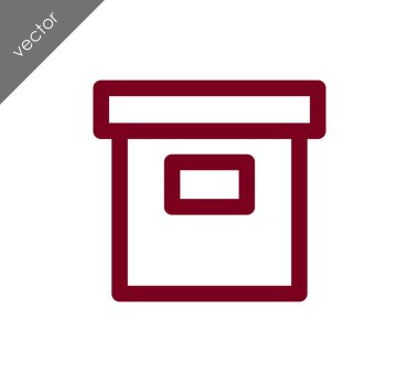 Arşiv kutusu simgesi