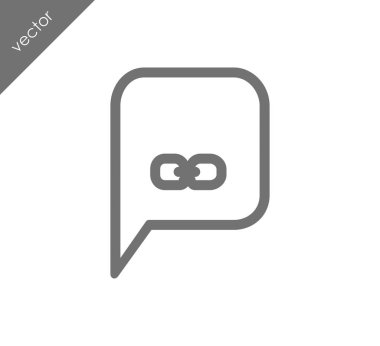 Sohbet simgesi tasarım