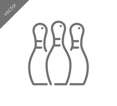 Bowling skittles simgesi