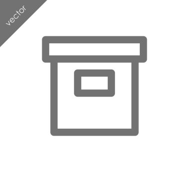 Arşiv kutusu simgesi