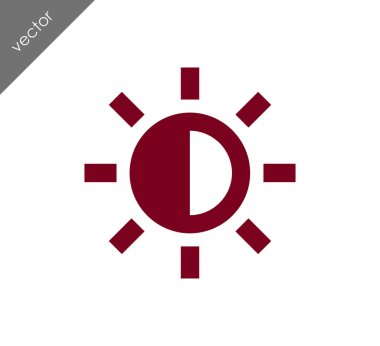 Parlaklık ayarlama simgesini