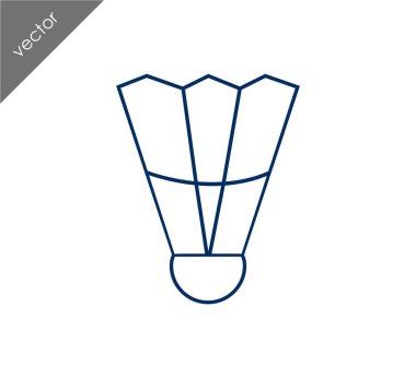 Badminton topu simgesini