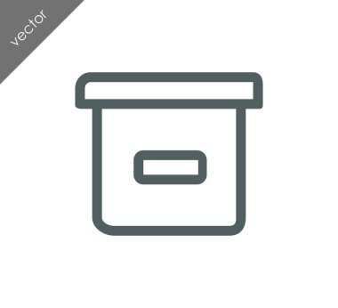 Arşiv kutusu simgesi