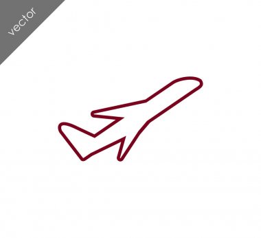 Uçak simge tasarlamak