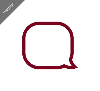 Düşünce balonu simgesinin