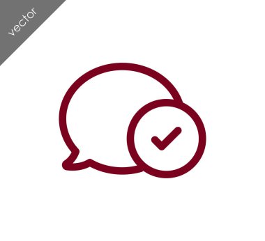 Teyit edilen sohbet simgesi