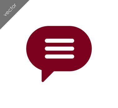 Metin balonu simgesinin