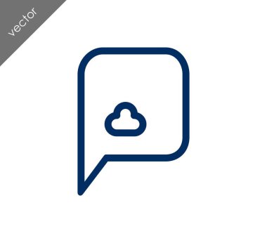 Sohbet simgesi tasarım