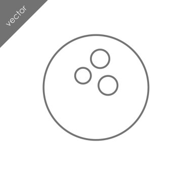 Bowling topu simgesi