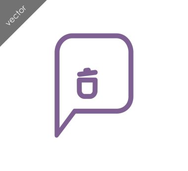 Sohbet simgesi tasarım