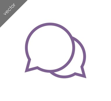 Sohbet simgesi tasarım