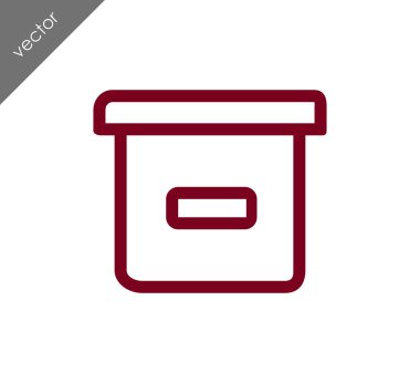 Arşiv kutusu simgesi