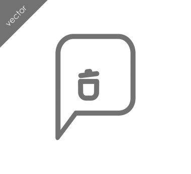 Sohbet simgesi tasarım