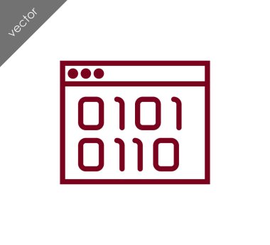 tarayıcı düz simgesi