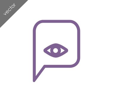 Sohbet simgesi tasarım