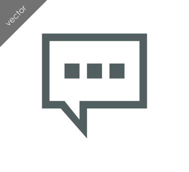 Sohbet simgesi söylenecek daha