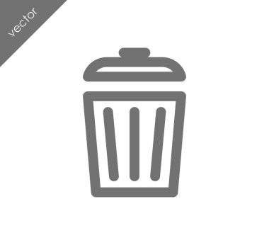 çöp kutusu simgesini