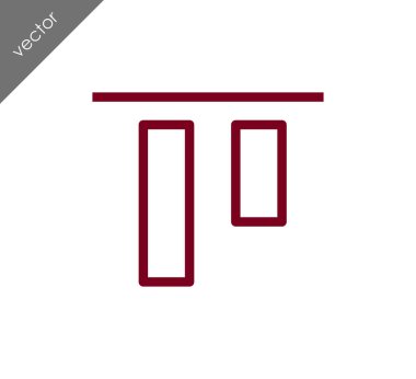 Dikey Hizala nesneleri üst 