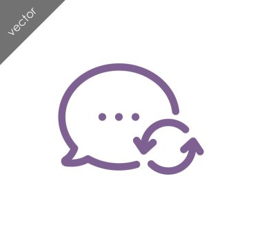 Sohbet simgesi tasarım