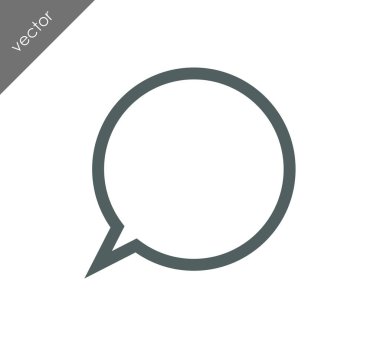 Düşünce balonu simgesinin