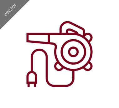 Bahçe Hava üfleyici simgesi