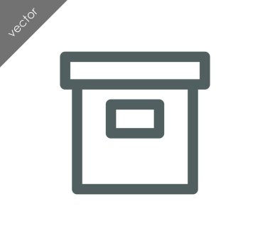 Arşiv kutusu simgesi