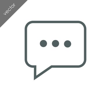 Sohbet simgesi söylenecek daha