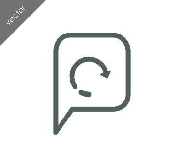 Sohbet simgesi tasarım