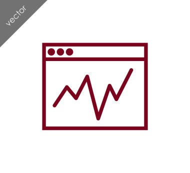 tarayıcı düz simgesi