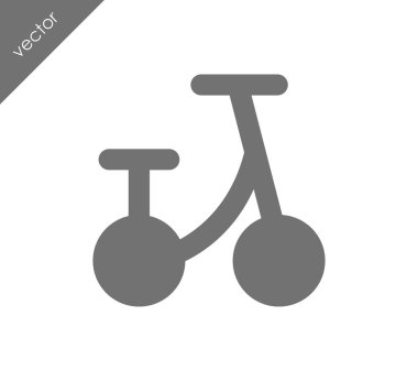 Bisiklet basit simgesi