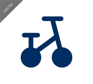 Bisiklet basit simgesi