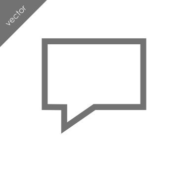 Düşünce balonu simgesinin