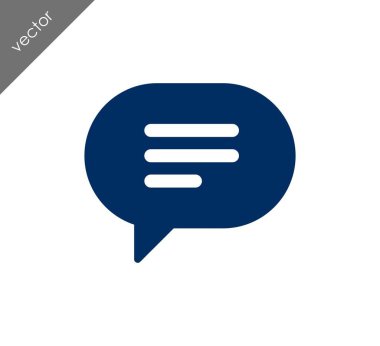 Metin balonu simgesinin