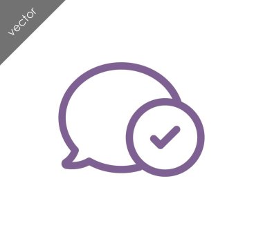 Teyit edilen sohbet simgesi