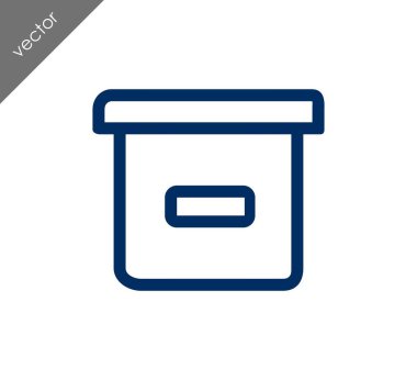 Arşiv kutusu simgesi