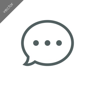 Sohbet simgesi söylenecek daha