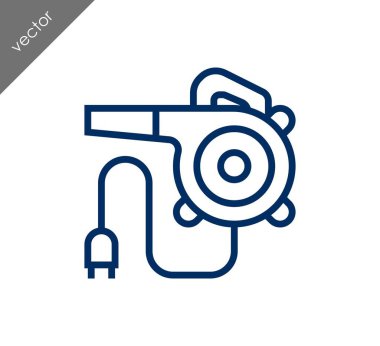 Bahçe Hava üfleyici simgesi