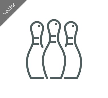 Bowling skittles simgesi