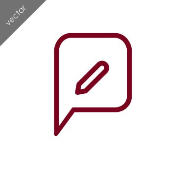 Sohbet simgesi tasarım