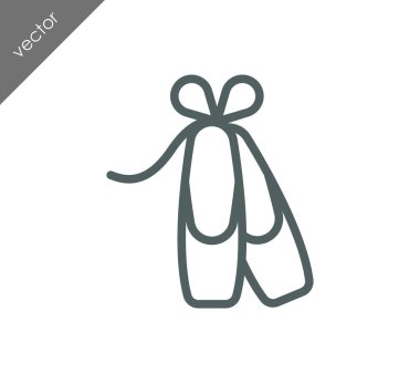 Bale ayakkabıları simgesi