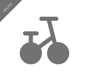 Bisiklet basit simgesi