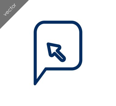 Sohbet simgesi tasarım