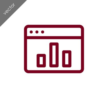 tarayıcı düz simgesi